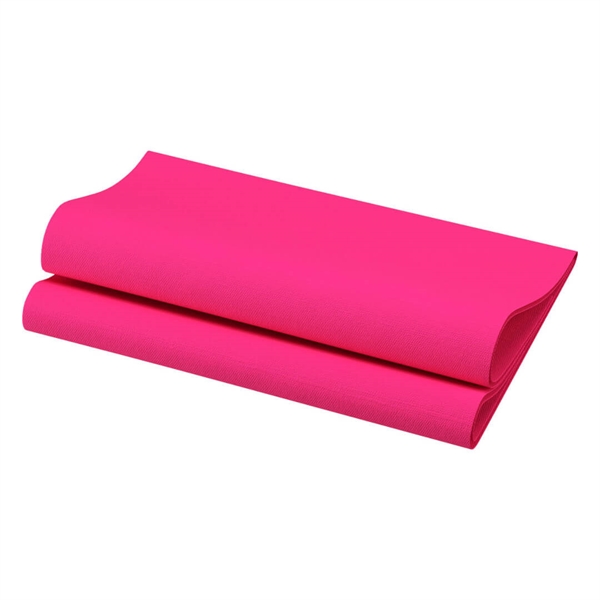 Bio Dunisoft middagsserviet 40x40 cm. 60 stk Fuschia