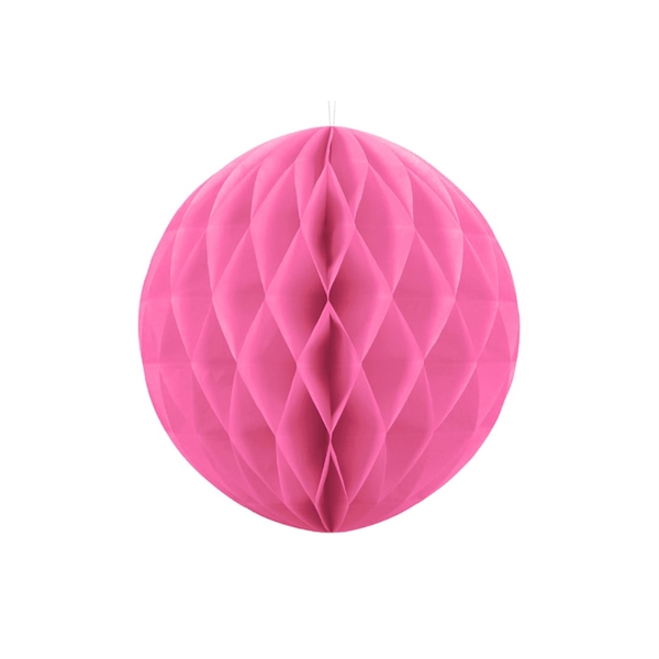 Honeycomb rund 10 cm. Pink