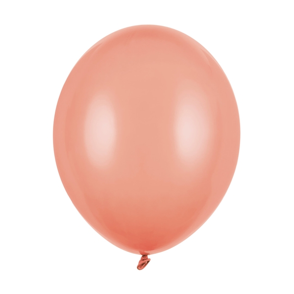  25 stk.  Peach Fersken Latex Ballon 23 cm.