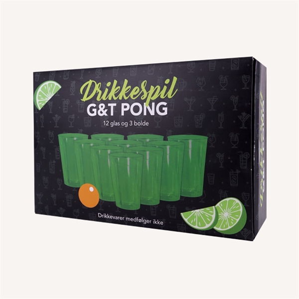 G&T Pong drikkespil